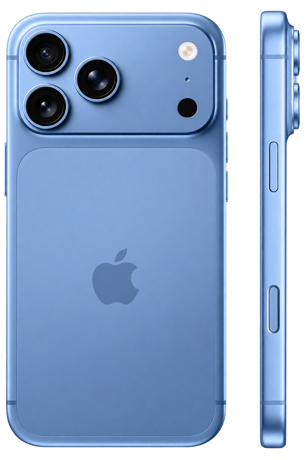 iPhone 18 Pro Max na cor Light Blue